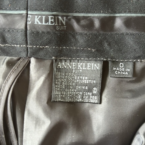 Anne Klein classic wool blend dress pants slacks size 0 - Picture 6 of 12